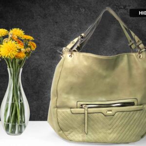 Women's New Pattern Leather Hand Bag with Little Ornaments - HI004 - Buy Stylish Handbags in Sri Lanka