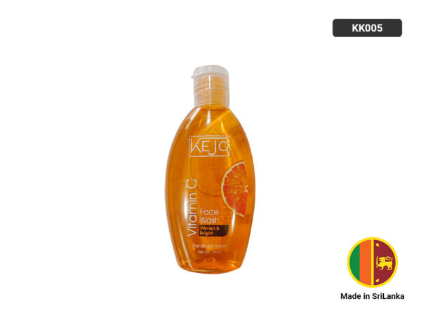 KEJO Vitamin C Face Wash 100ml - Cosmetics.lk