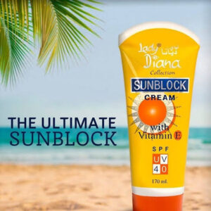 LADY DIANA Sunblock With Vitamin E SPF 40 (170ml)