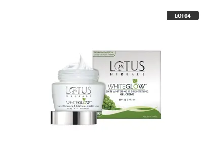 LOTUS White Glow Whitening Gel Cream 35g Cosmetics.lk