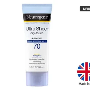 NEUTROGENA Ultra Sheer Dry Touch Sunscreen Broad Spectrum SPF 70 88ml