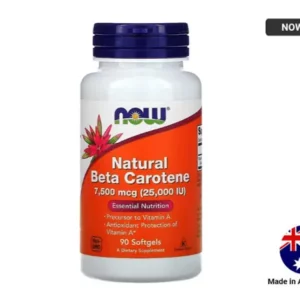 This powerful supplement delivers a concentrated dose of beta-carotene, a natural precursor to vitamin A, offering a multitude of benefits for your overall well-being.