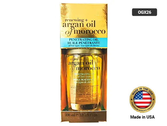 Ogx Renewing Argan Oil Of Morocco Extra Penetrating Oil For All Hair Types 100ml Cosmetics Lk