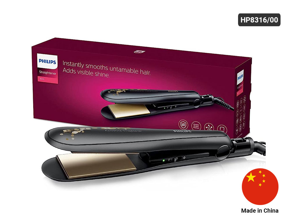 Achieve Sleek Stylish Hair Philips Hair Straightener HP8316 00