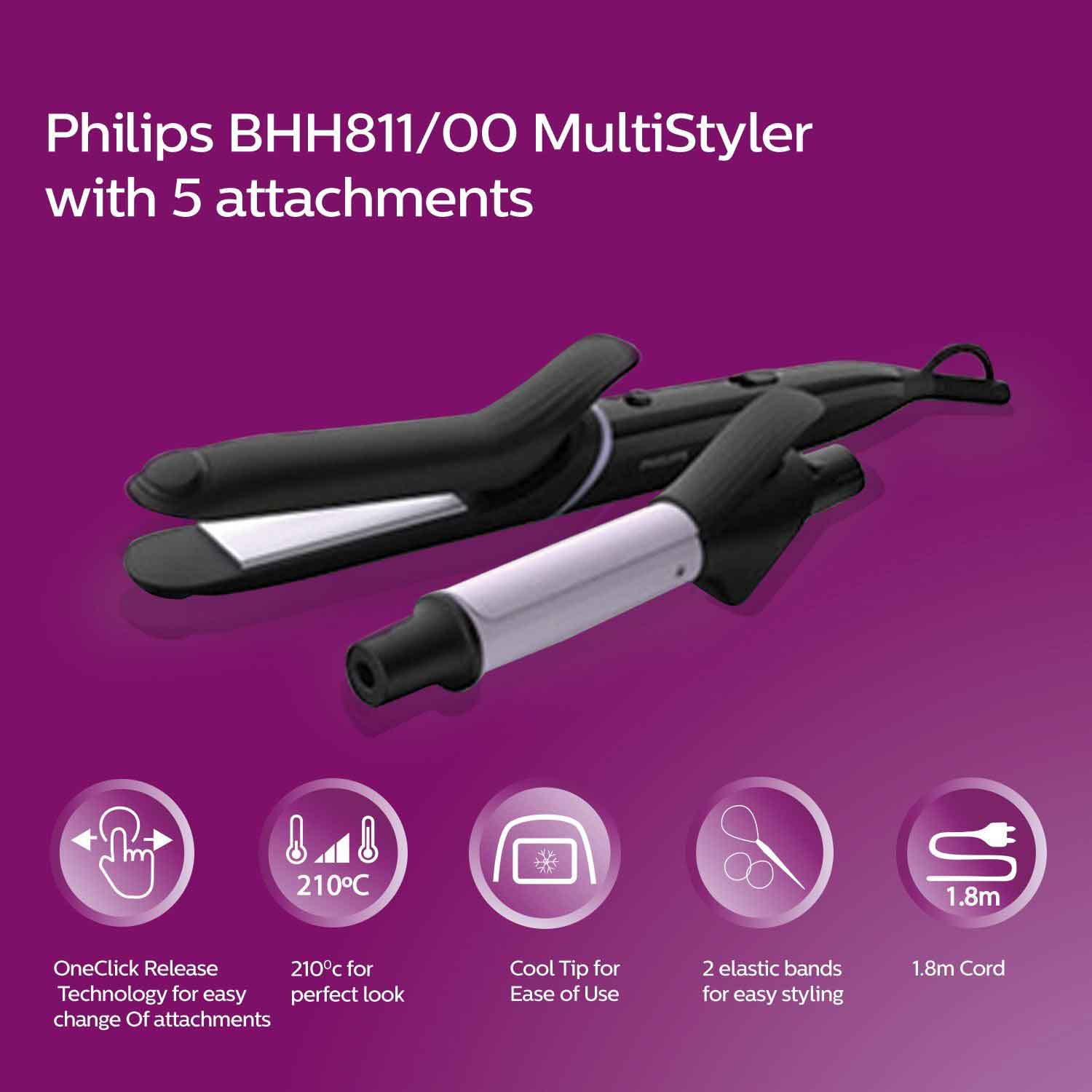 Transform Your Hair with Philips Style Care Multi Styler BHH811/03