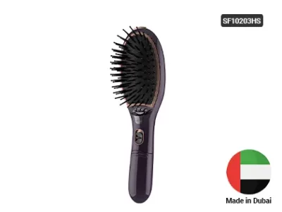 SF10203HS Sanford Hair Ionic Brush - A close-up image of the hairbrush with ionic technology, designed for smooth and shiny hair - Buy Hair Straightener Online in Sri Lanka