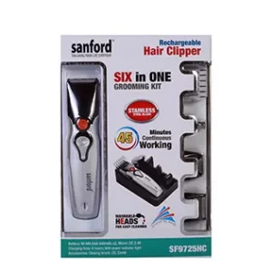 Sanford 6 in 1 Rechargeable Hair Clipper - SF9725HC - Hair Clipper Price in Sri Lanka
