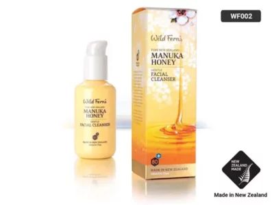 A crème cleanser, Manuka Honey Gentle Facial Cleanser formulated with premium certified Manuka honey 80+. It proved scientifically to deliver antioxidants, proteins, vitamins, and minerals.