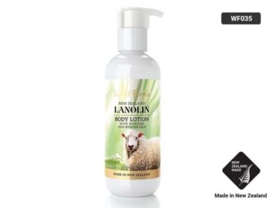 Lanolin Body Lotion with Avocado and Rosehip Oils – 230ml