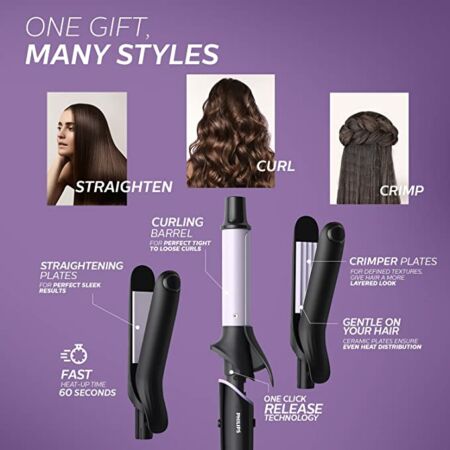 Philips hair outlet styler set