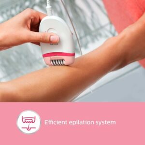 Philips Corded Compact Epilator BRE235/00 - Efficient Hair Removal Solution