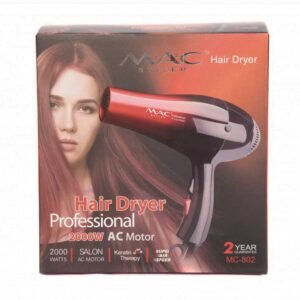 MAC Styler Professional Hair Dryer 2000W MC-802 - High-powered Hair Dryer for Fast and Effective Drying