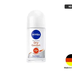 The NIVEA Dry Comfort isn't just about keeping you dry; it also cares for your delicate underarm skin.