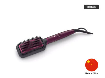 Philips Heated Straightening Brush BHH730 - Best Price with 01 Year Warranty for Philips