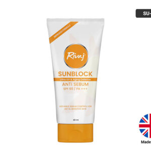 Rivaj uk Sun Block Anti Sebum SPF 60 / PA +++