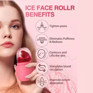 Experience the Refreshing Benefits of Our Ice Roller, Perfect for Soothing Your Face, Neck, and Body