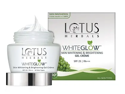 LOTUS White Glow Whitening Gel Cream 60g Cosmetics.lk