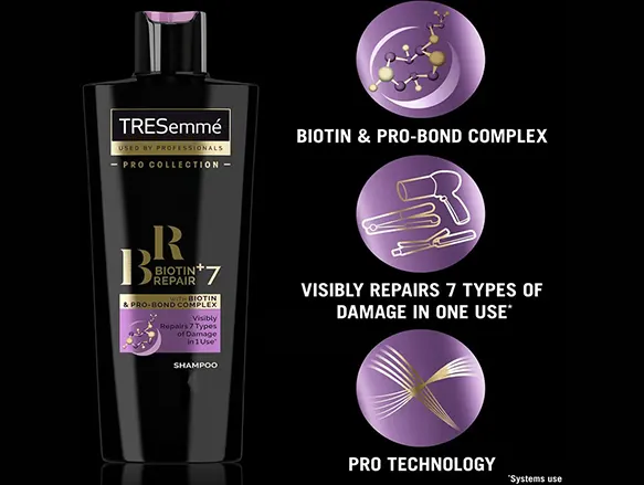 Tresemme Biotin and Pro-Bond Complex Shampoo - 700ml - Cosmetics.lk