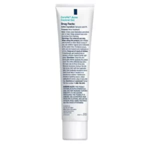 CeraVe Acne Control Gel is a hydrating, daily acne treatment with 2% salicylic acid that clears acne and helps prevent new breakouts from forming.