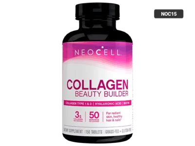Unleash your inner beauty with Neocell Collagen Beauty Builder! Hydrolyzed collagen, hyaluronic acid, biotin, and antioxidants support radiant skin, strong hair, and healthy nails. Shop now!