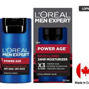 Loreal Men Expert Power Age Revitalizing 24HR Moisturizer 50ml - LOPM01