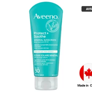 AVEENO Protect + Soothe Mineral Sunscreen SPF30 88ml