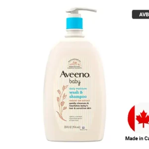 Aveeno Baby Daily Moisture Wash and Shampoo 976ml